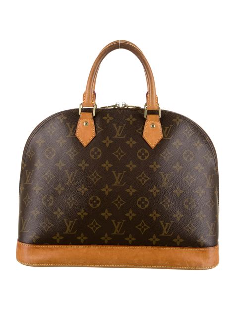 louis vuitton black alma mm bag